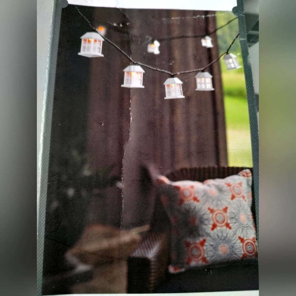 Threshold  String lights water resistant indoor outdoor 9 ft 2.7m one set New